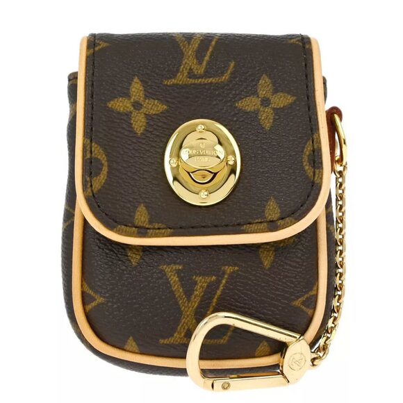 Louis Vuitton Monogram Pochette Tulum Pouch Bag Key Holder - Picture 1 of 7